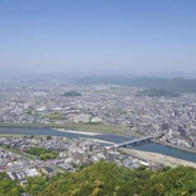金華山展望台。