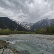 返回河童橋路上。