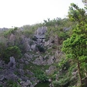 大石林山景觀。