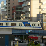 難波駅外。