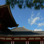 東大寺門外。