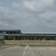 浦東國際機場內。