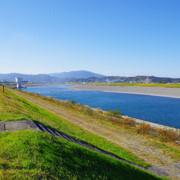 那賀川景色。