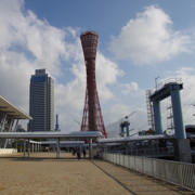 神戶臨海樂園日景。