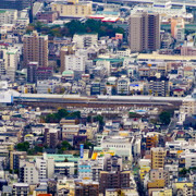 摩耶山掬星台景色。