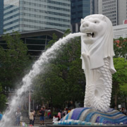 新加坡指定景點‧MERLION。