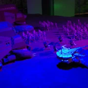 星球大戰場景。