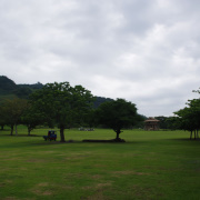 這麼大的公園，在香港一早已被剷平來起樓。