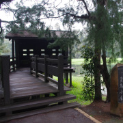 賞鳥小屋，不過甚麼也看不到。