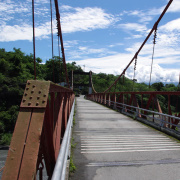 來到鹿嗚舊吊橋。