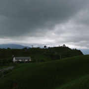 快下雨了。