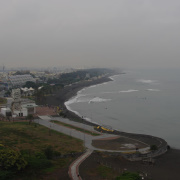 海水浴場。