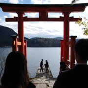 來到平和の鳥居。
