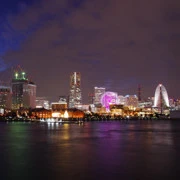 橫濱夜景。