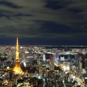 東京夜景。