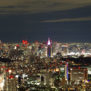 東京夜景。