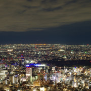 東京夜景。