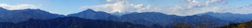 富士山@高尾山頂