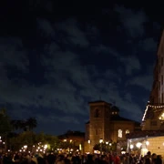 迪士尼海洋夜景。