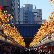 仲見世商店街。