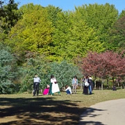 代々木公園內。