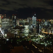 東京夜景。