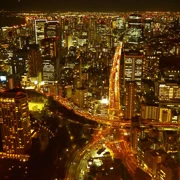 東京夜景。