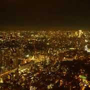 東京夜景。