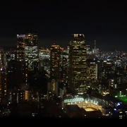 東京夜景。