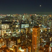 東京夜景。