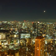 東京夜景。