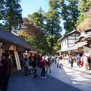 高尾山神社內。