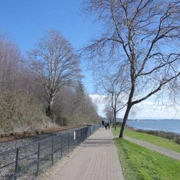 White Rock Boardwalk。
