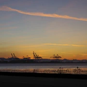 上次晚上經過South Fraser Perimeter Road。