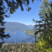 就係可以望到Anmore一邊。