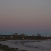 Iona Spit Trail上既日落。