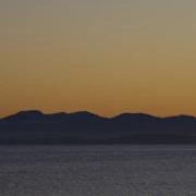 Iona Spit Trail上既日落。