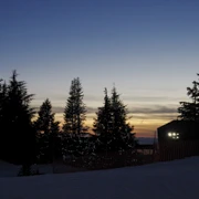 Grouse Mountain既日落。