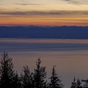 Grouse Mountain既日落。