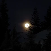 Grouse Mountain既月色。