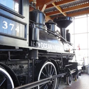 Engine 374火車頭。