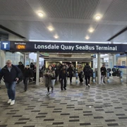 北溫既SeaBus Terminal，轉眼又返來了。