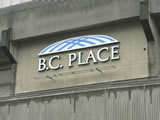 BC Place，平常時間也沒有營業。