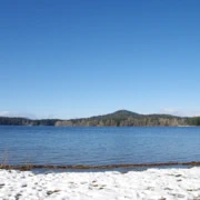 前面就是南邊的Beaver Lake。