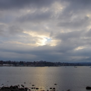 舊地重遊第一站，久別了的English Bay。