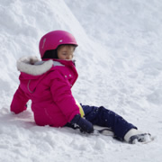 滑雪場上。