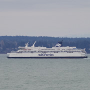 回程的BC Ferry。